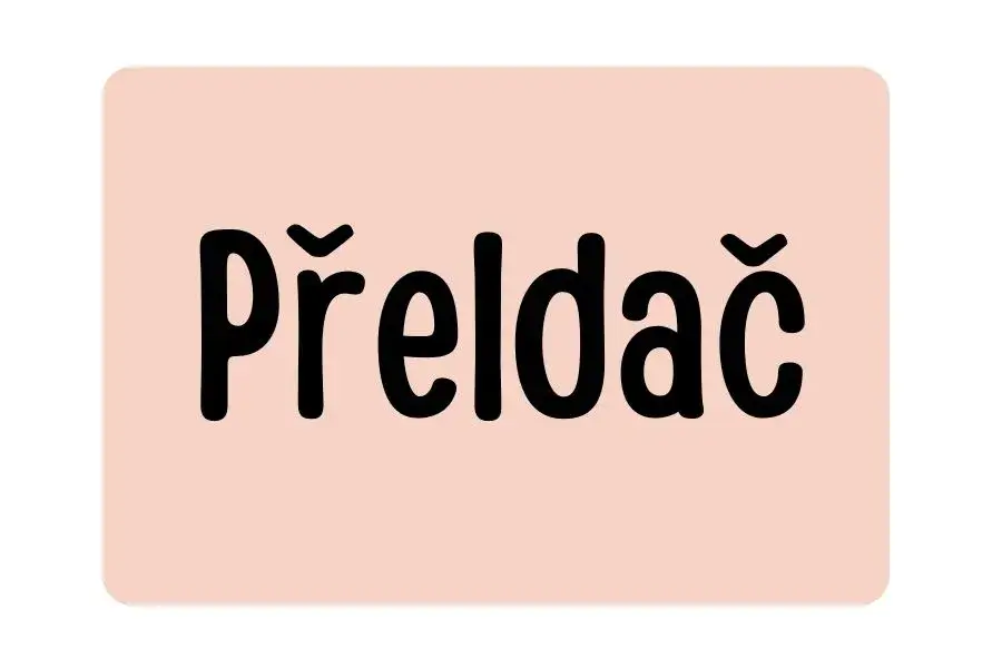 Přeldač